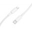 Кабель USB Type-C - Lightning BOROFONE BX117 Source (белый) 1м