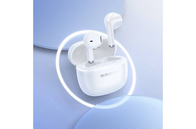 Наушники вакуумные беспроводные BOROFONE FQ11 Sound (белый)