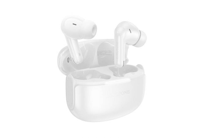Наушники вакуумные беспроводные BOROFONE FQ9 Peaceful (белый)