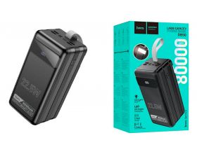 Универсальный дополнительный аккумулятор HOCO DB50 черный 80000 mAh