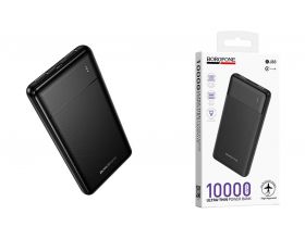 Универсальный дополнительный аккумулятор Power Bank Borofone BJ88 (10000 mAh) (черный)