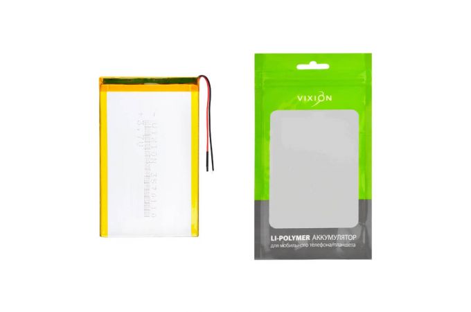 Аккумулятор универсальный 3,5х70х110 mm 3500mAh (3,7V Li-Pol) (Vixion)