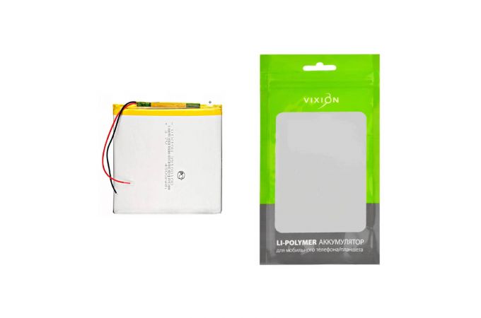 Аккумулятор универсальный 35x100x100 mm 4500mAh (3,7V Li-Pol) (Vixion)