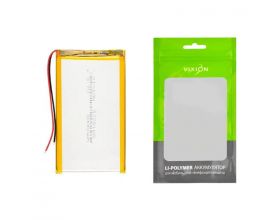 Аккумулятор универсальный 37x70x100 mm 3000mAh (3,7V Li-Pol) (Vixion)
