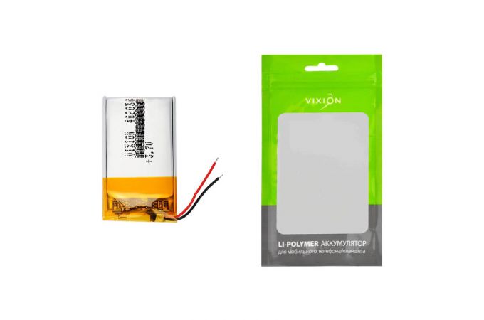 Аккумулятор универсальный 4x20x30 mm 200mAh (3,7V Li-Pol) (Vixion)