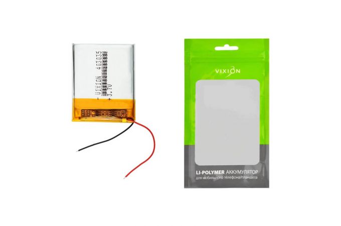 Аккумулятор универсальный 4х30х35 mm 400mAh (3,7V Li-Pol) (Vixion)