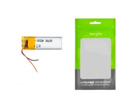 Аккумулятор универсальный 5x12x35 mm 180mAh (3,7V Li-Pol) (Vixion)