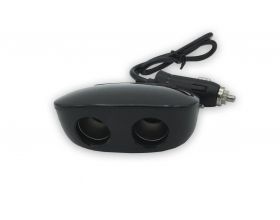Разветвитель прикуривателя в авто "3 Socket Adapter" на 3 гнезда+ 2USB