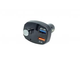 FM-Модулятор C194 In-car audio wireless FM transmitter+ USB Charger