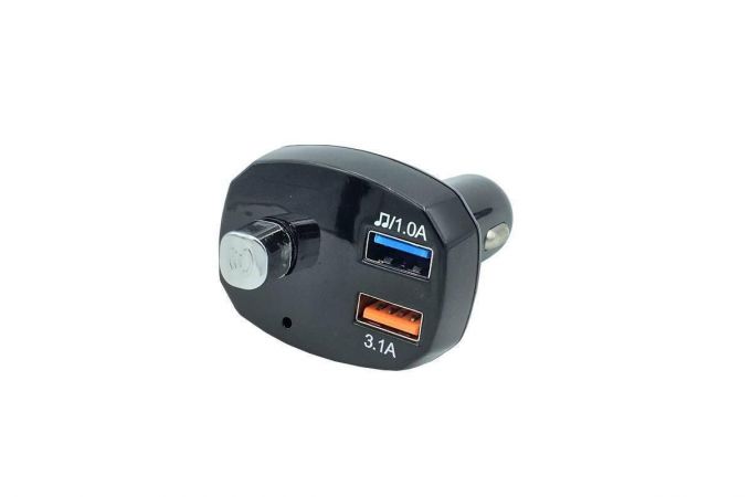 FM-Модулятор C194 In-car audio wireless FM transmitter+ USB Charger