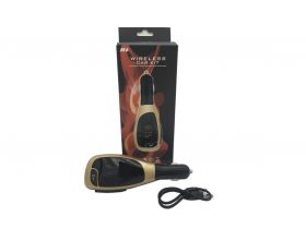 FM-Модулятор M6 In-car audio wireless FM transmitter+ USB Charger AUX