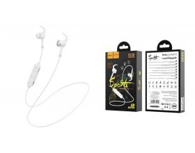Наушники вакуумные беспроводные HOCO ES30 Axestone sports wireless earphones Bluetooth (белый)