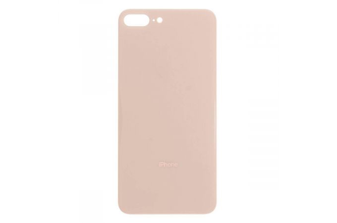 Задняя крышка (стекло) для iPhone 8 Plus (5.5) (золото) легкая установка CE
