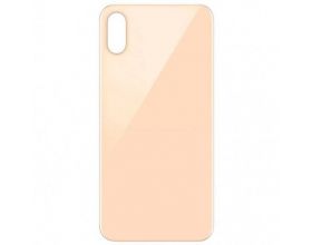 Задняя крышка (стекло) для iPhone XS (золото) легкая установка CE