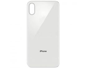 Задняя крышка (стекло) для iPhone XS (белый) легкая установка CE