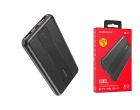 Универсальный дополнительный аккумулятор Power Bank BOROFONE BJ13 22.5W (10000 mAh) (черный)