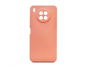 Чехол для Huawei Honor 50 Lite тонкий (бледно-розовый)