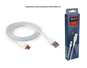 Кабель USB - USB Type-C WALKER C565 (3.1А), черный