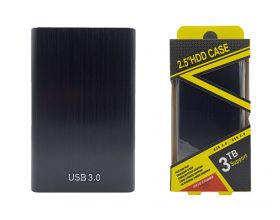 Кейс для HDD/SSD 2.5'' USB3.0 - SATA маталл (S2509U3_Black)