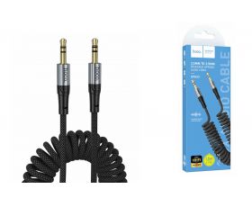 Кабель аудио AUX HOCO UPA33 AUX 3.5 1 метр черный