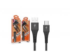 Кабель USB - USB Type-C MOXOM в блистере CC-72 (черный) 1,2м