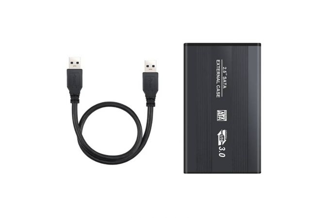 Кейс для HDD/SSD 2.5'' USB3.0 - SATA маталл (S254U3_Black)