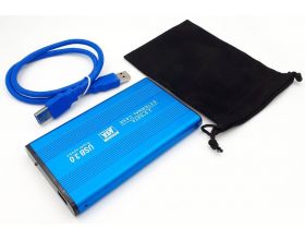 Кейс для HDD/SSD 2.5'' USB3.0 - SATA металл (S254U3_Blue)