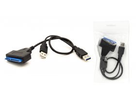 Кабель USB3.0 Type-A (M) --> SATA II + доп.питание 12V для HDD 3.5