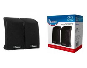 Акустическая система 2.0 SmartBuy FEST (SBA-2500) мощность 4Вт, питание от USB (черный)