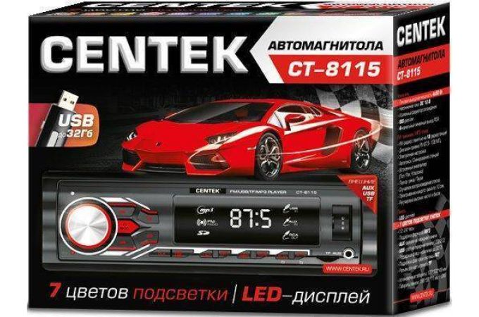 Автомагнитола Centek MP3/WMA CT-8115