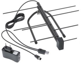 Антенна комнатная РЭМО BAS-5133 DX МЕРКУРИЙ 3.0 активная, 17 дБ