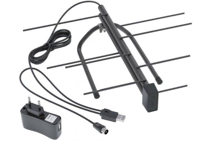 Антенна комнатная РЭМО BAS-5133 DX МЕРКУРИЙ 3.0 активная, 17 дБ