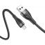 Кабель USB - Lightning BOROFONE BX61, 2,4A (черный) 1м