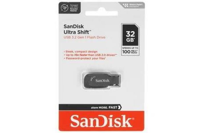 USB флеш накопитель 32 Gb SanDisk Ultra Shift SDCZ410A-032G-F46
