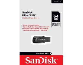 USB флеш накопитель 64 Gb SanDisk Ultra Shift SDCZ410A-064G-F46