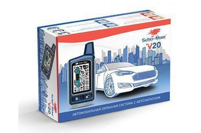 Автосигнализация SCHER-KHAN V20