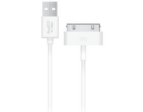 Кабель USB - Lightning 30-Pin BoraSCO Apple 30-pin (37601) (белый) 1м