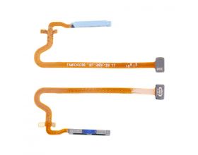 Шлейф для Realme C51/Note 50 (RMX3830/RMX3834) сканер отпечатка (голубой)