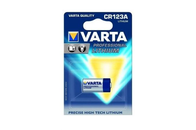 Батарейка алкалиновая литиевая Varta Lithium CR123 A блистер цена за 1 шт