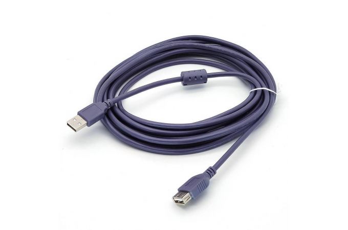 Кабель USB 2.0 удлинитель (штекер-гнездо) Орбита OT-PCC10 3м (аналог 20031027) (синий)