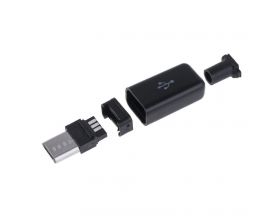 Штекер micro USB (УПАКОВКА 50шт)