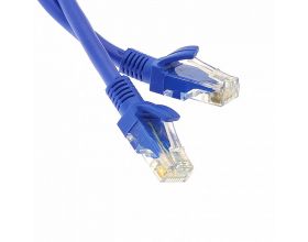 Кабель интернет LAN патч корд Орбита OT-PCC21(PCC23) 15м (Cat6,568B,4пары)