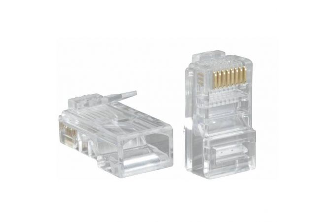 Коннектор RJ45 Орбита OT-PCC25 (Cat.6) (УПАКОВКА 100шт)