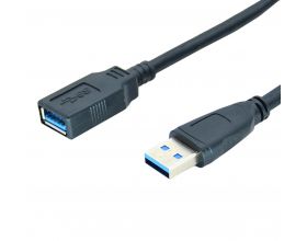 Кабель USB 3.0 удлинитель (штекер-гнездо) Орбита OT-PCC18 (аналог 20061309) 3м (черный)