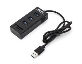 Разветвитель USB HUB Орбита OT-PCR05 концентратор USB 2.0 (3 USB)