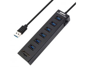 Разветвитель USB HUB Орбита OT-PCR06 концентратор USB 2.0 (6 USB)