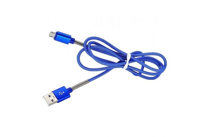 Кабель USB - MicroUSB Орбита OT-SMM17, 2A (в оплетке, пружинки) 1м