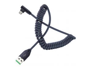 Кабель USB - MicroUSB Орбита OT-SMM24, 2A (черный) 1м (витой)