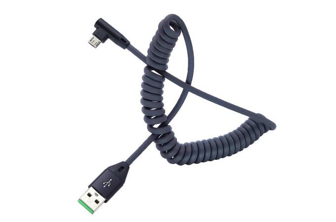 Кабель USB - MicroUSB Орбита OT-SMM24, 2A (черный) 1м (витой)