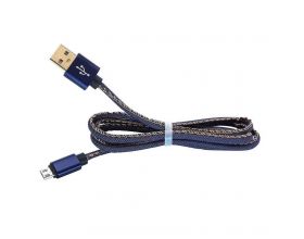 Кабель USB - MicroUSB Орбита OT-SMM25, 2A (черный) 1м (в оплетке)